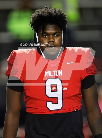 Thumbnail 1 in Marietta @ Milton (GHSA 7A Playoff Round 2) photogallery.
