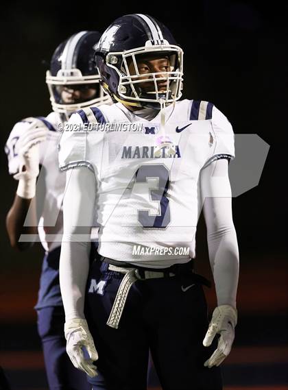 Thumbnail 2 in Marietta @ Milton (GHSA 7A Playoff Round 2) photogallery.