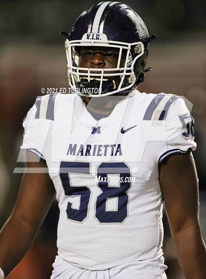 Thumbnail 2 in Marietta @ Milton (GHSA 7A Playoff Round 2) photogallery.