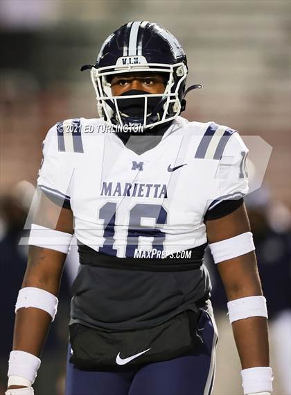 Thumbnail 1 in Marietta @ Milton (GHSA 7A Playoff Round 2) photogallery.