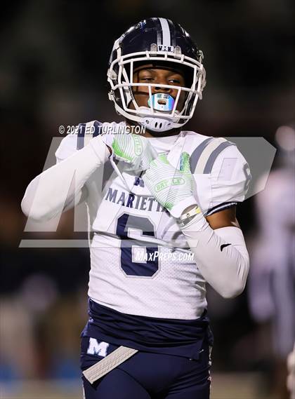 Thumbnail 2 in Marietta @ Milton (GHSA 7A Playoff Round 2) photogallery.