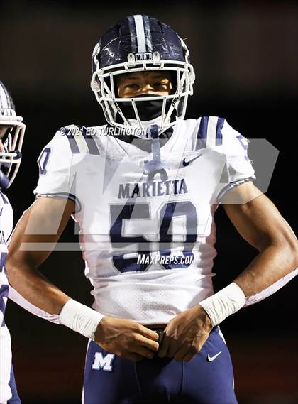 Thumbnail 1 in Marietta @ Milton (GHSA 7A Playoff Round 2) photogallery.