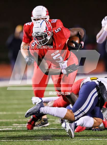 Thumbnail 3 in Marietta @ Milton (GHSA 7A Playoff Round 2) photogallery.
