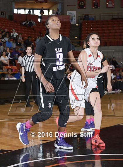 Thumbnail 3 in Sacramento vs. Antelope (CIF SJS D2 Semifinal) photogallery.
