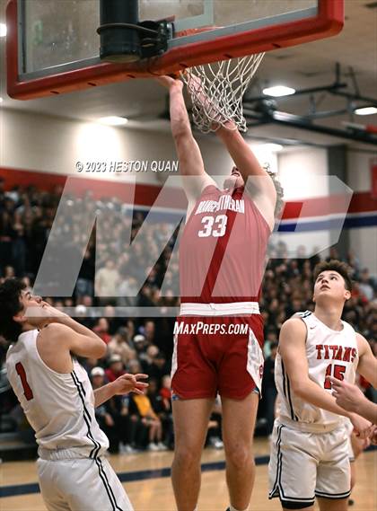 Thumbnail 2 in Orange Lutheran @ Tesoro (CIF State D2 Southern Regional Playoffs) photogallery.