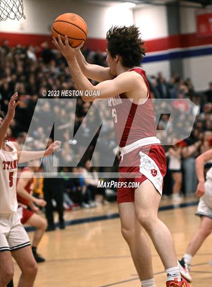 Thumbnail 2 in Orange Lutheran @ Tesoro (CIF State D2 Southern Regional Playoffs) photogallery.