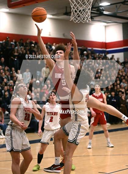 Thumbnail 3 in Orange Lutheran @ Tesoro (CIF State D2 Southern Regional Playoffs) photogallery.