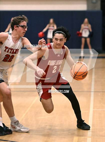 Thumbnail 2 in Orange Lutheran @ Tesoro (CIF State D2 Southern Regional Playoffs) photogallery.