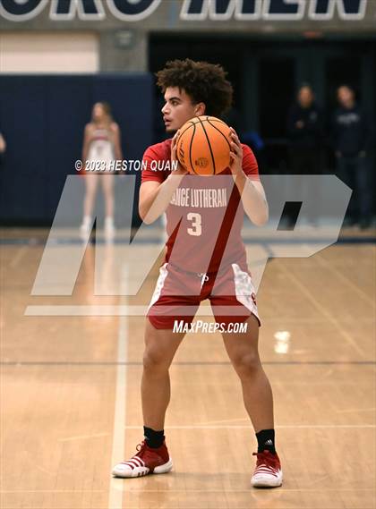 Thumbnail 2 in Orange Lutheran @ Tesoro (CIF State D2 Southern Regional Playoffs) photogallery.
