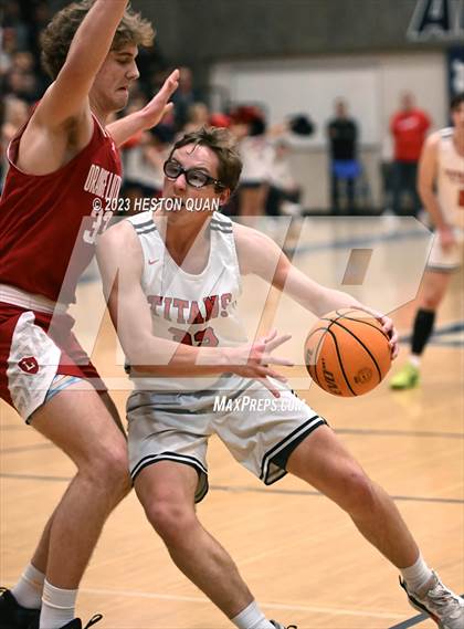 Thumbnail 1 in Orange Lutheran @ Tesoro (CIF State D2 Southern Regional Playoffs) photogallery.