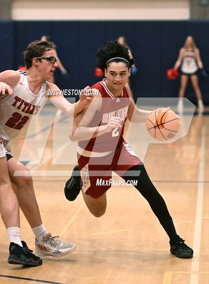 Thumbnail 1 in Orange Lutheran @ Tesoro (CIF State D2 Southern Regional Playoffs) photogallery.