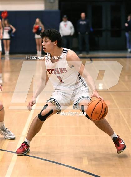 Thumbnail 2 in Orange Lutheran @ Tesoro (CIF State D2 Southern Regional Playoffs) photogallery.