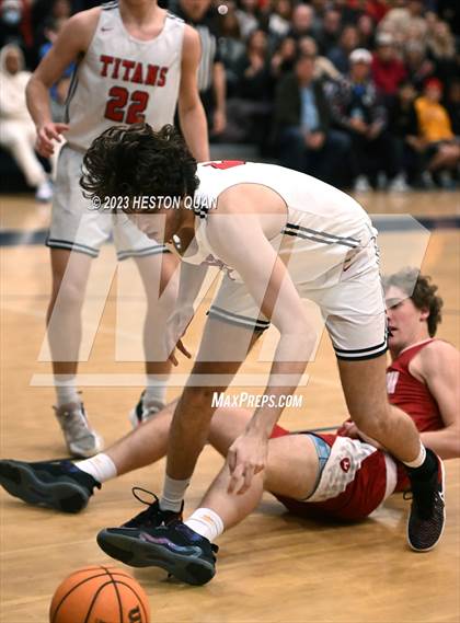 Thumbnail 1 in Orange Lutheran @ Tesoro (CIF State D2 Southern Regional Playoffs) photogallery.