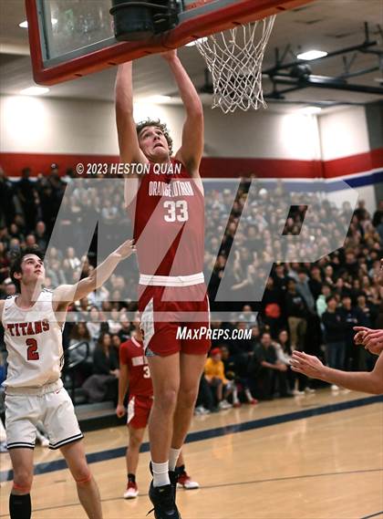 Thumbnail 1 in Orange Lutheran @ Tesoro (CIF State D2 Southern Regional Playoffs) photogallery.