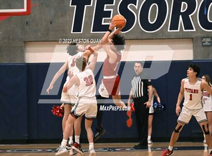 Thumbnail 2 in Orange Lutheran @ Tesoro (CIF State D2 Southern Regional Playoffs) photogallery.