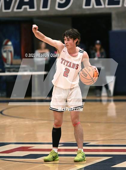 Thumbnail 2 in Orange Lutheran @ Tesoro (CIF State D2 Southern Regional Playoffs) photogallery.