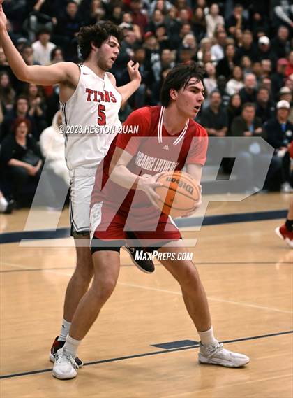 Thumbnail 2 in Orange Lutheran @ Tesoro (CIF State D2 Southern Regional Playoffs) photogallery.