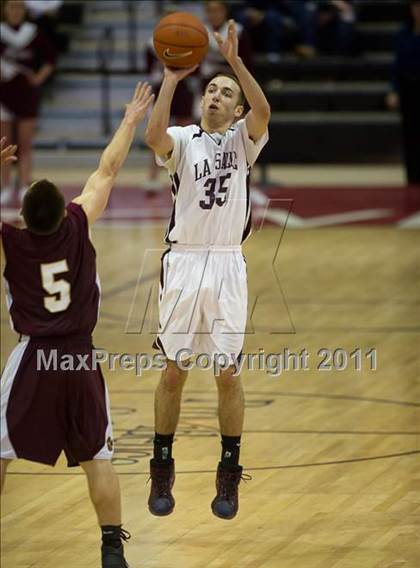 Thumbnail 2 in LaSalle Academy vs. Tiverton (RIIL State Round 1) photogallery.