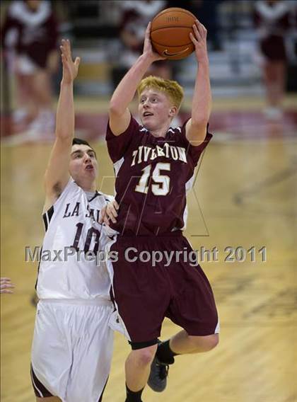 Thumbnail 1 in LaSalle Academy vs. Tiverton (RIIL State Round 1) photogallery.