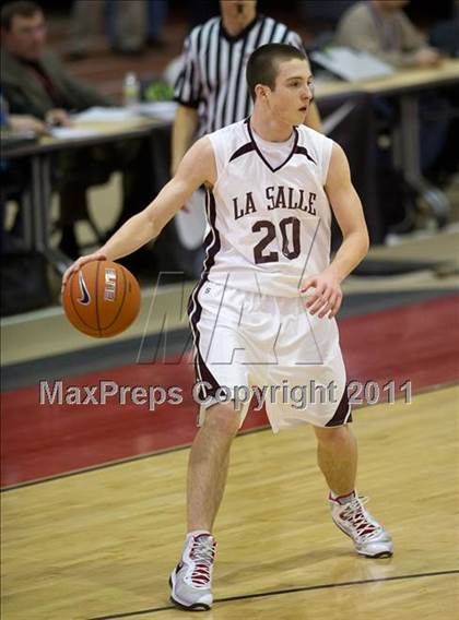 Thumbnail 1 in LaSalle Academy vs. Tiverton (RIIL State Round 1) photogallery.