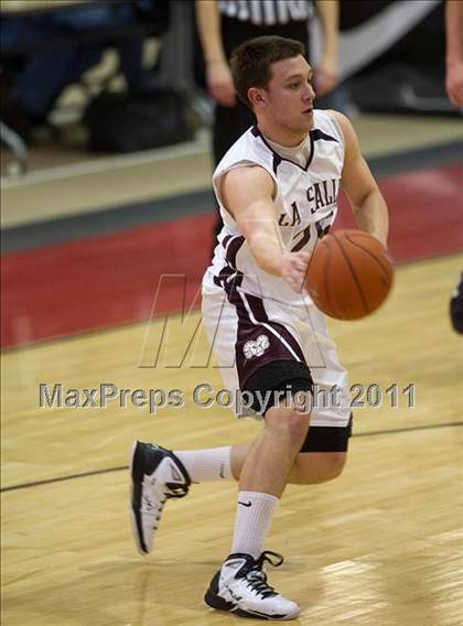 Thumbnail 2 in LaSalle Academy vs. Tiverton (RIIL State Round 1) photogallery.