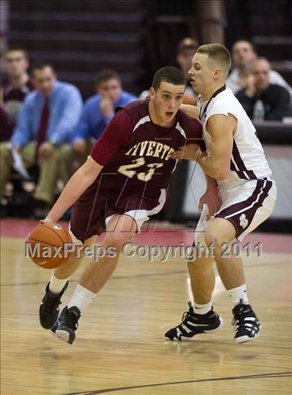 Thumbnail 3 in LaSalle Academy vs. Tiverton (RIIL State Round 1) photogallery.