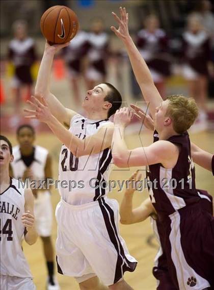 Thumbnail 2 in LaSalle Academy vs. Tiverton (RIIL State Round 1) photogallery.