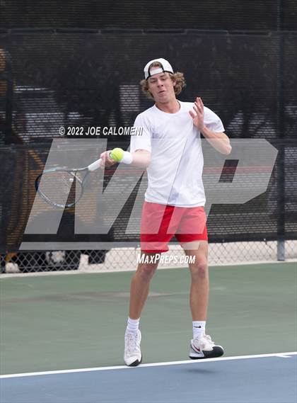 Thumbnail 1 in Tascosa vs Liberal Arts & Science Academy - Austin (UIL 5A Boys Singles State Quarterfinal) photogallery.