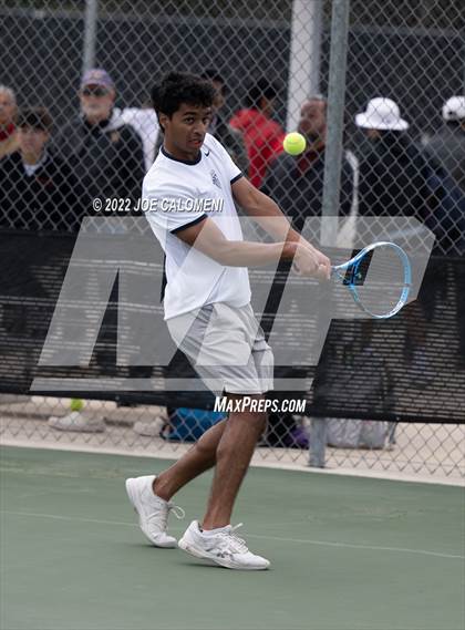 Thumbnail 3 in Tascosa vs Liberal Arts & Science Academy - Austin (UIL 5A Boys Singles State Quarterfinal) photogallery.