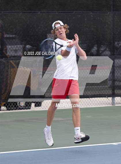 Thumbnail 2 in Tascosa vs Liberal Arts & Science Academy - Austin (UIL 5A Boys Singles State Quarterfinal) photogallery.