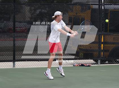 Thumbnail 1 in Tascosa vs Liberal Arts & Science Academy - Austin (UIL 5A Boys Singles State Quarterfinal) photogallery.