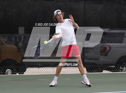Thumbnail 3 in Tascosa vs Liberal Arts & Science Academy - Austin (UIL 5A Boys Singles State Quarterfinal) photogallery.
