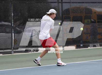 Thumbnail 2 in Tascosa vs Liberal Arts & Science Academy - Austin (UIL 5A Boys Singles State Quarterfinal) photogallery.