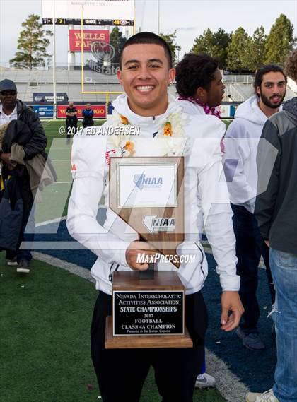 Thumbnail 1 in Reed vs. Bishop Gorman (NIAA 4A Final) photogallery.