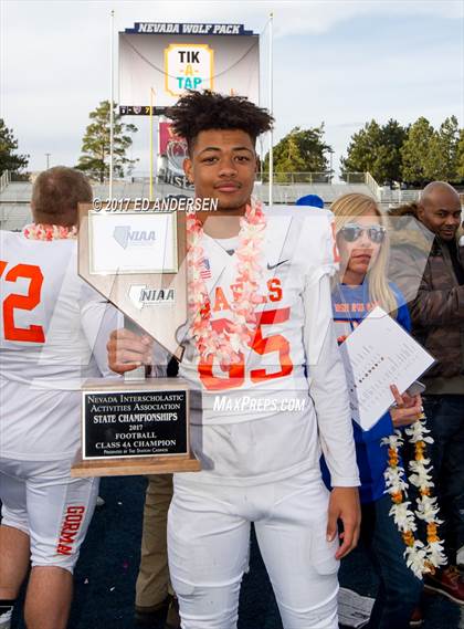 Thumbnail 2 in Reed vs. Bishop Gorman (NIAA 4A Final) photogallery.