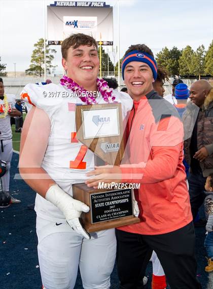 Thumbnail 1 in Reed vs. Bishop Gorman (NIAA 4A Final) photogallery.