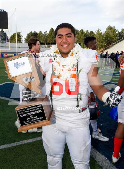 Thumbnail 3 in Reed vs. Bishop Gorman (NIAA 4A Final) photogallery.