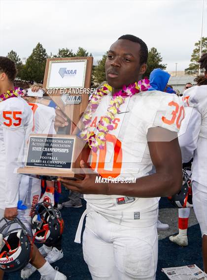 Thumbnail 1 in Reed vs. Bishop Gorman (NIAA 4A Final) photogallery.