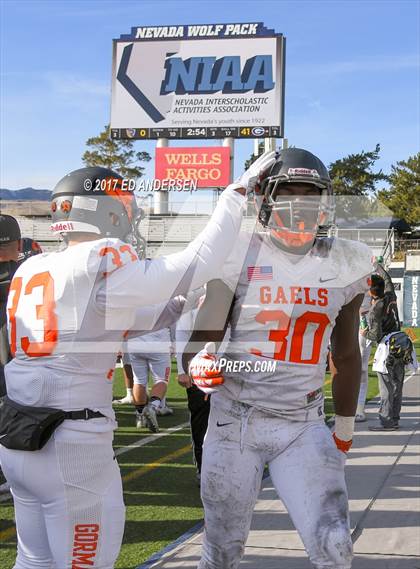 Thumbnail 2 in Reed vs. Bishop Gorman (NIAA 4A Final) photogallery.