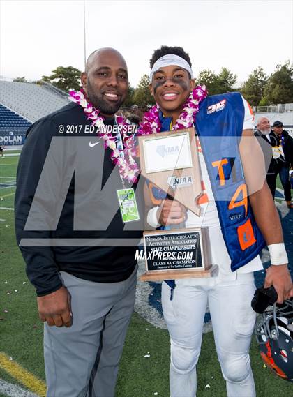 Thumbnail 3 in Reed vs. Bishop Gorman (NIAA 4A Final) photogallery.