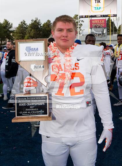 Thumbnail 2 in Reed vs. Bishop Gorman (NIAA 4A Final) photogallery.
