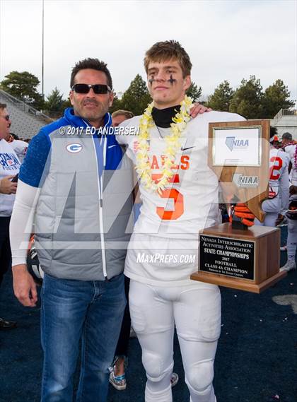 Thumbnail 2 in Reed vs. Bishop Gorman (NIAA 4A Final) photogallery.