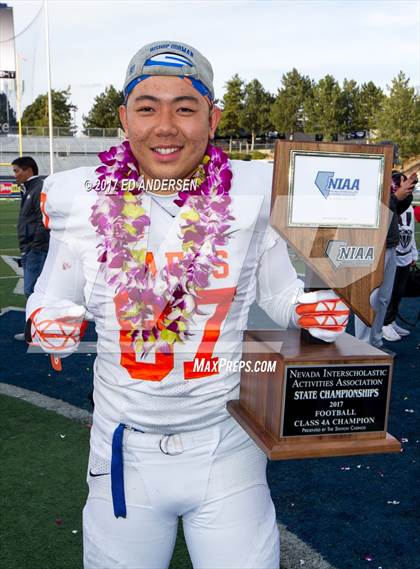 Thumbnail 3 in Reed vs. Bishop Gorman (NIAA 4A Final) photogallery.