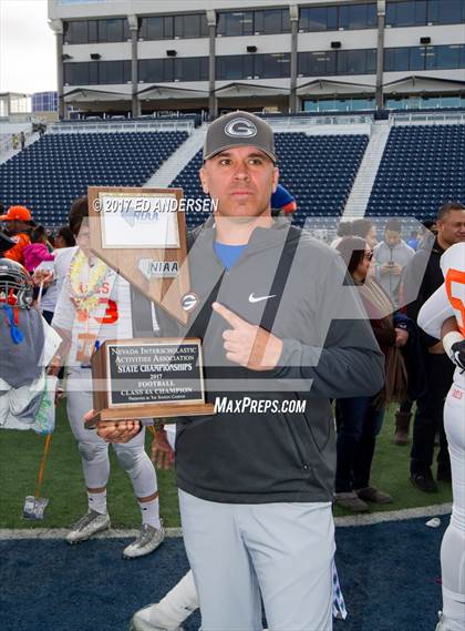 Thumbnail 3 in Reed vs. Bishop Gorman (NIAA 4A Final) photogallery.