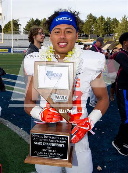 Thumbnail 2 in Reed vs. Bishop Gorman (NIAA 4A Final) photogallery.