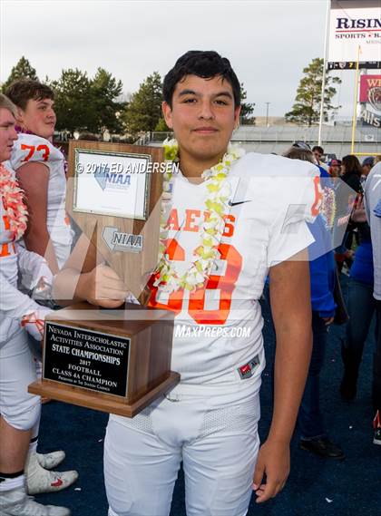 Thumbnail 1 in Reed vs. Bishop Gorman (NIAA 4A Final) photogallery.