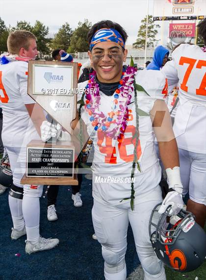 Thumbnail 3 in Reed vs. Bishop Gorman (NIAA 4A Final) photogallery.