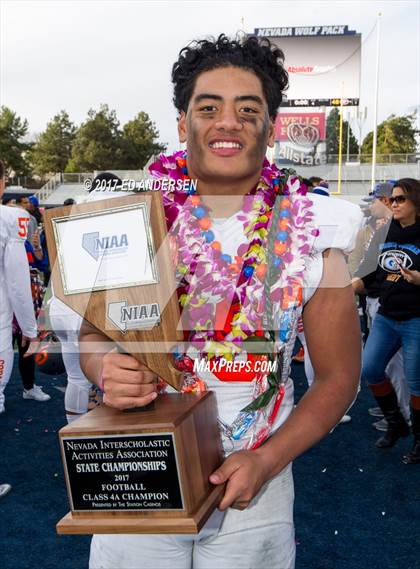 Thumbnail 2 in Reed vs. Bishop Gorman (NIAA 4A Final) photogallery.