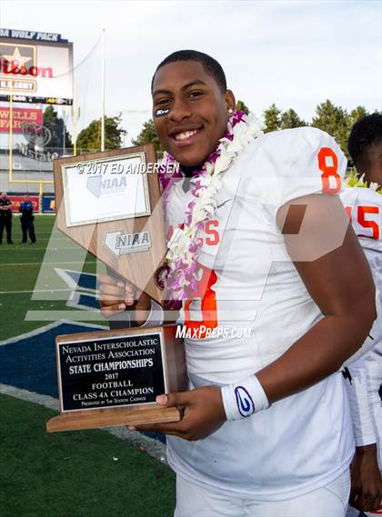 Thumbnail 1 in Reed vs. Bishop Gorman (NIAA 4A Final) photogallery.