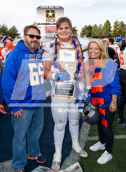 Thumbnail 2 in Reed vs. Bishop Gorman (NIAA 4A Final) photogallery.